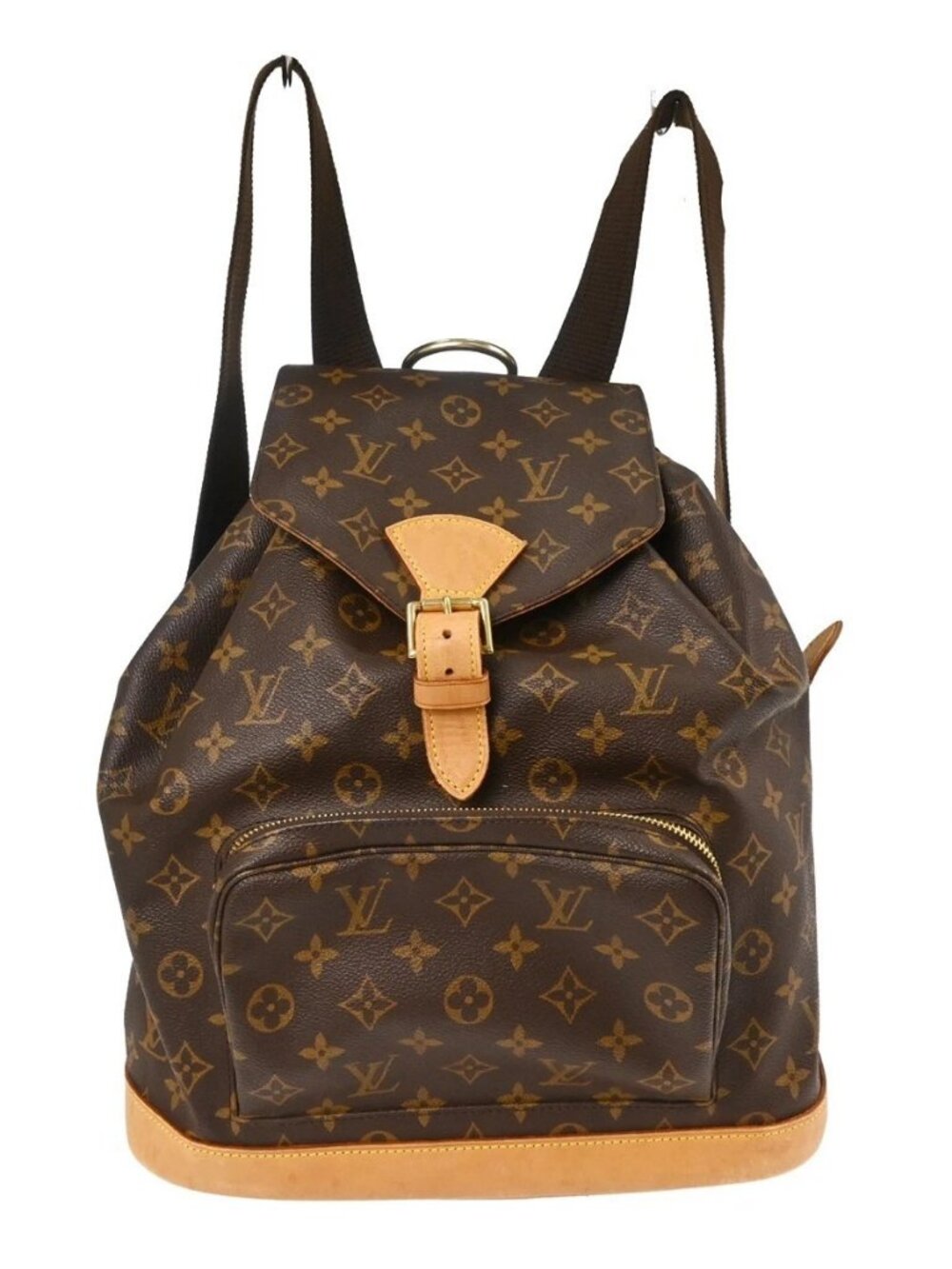 Best07 LOUIS VUITTON MONTSOURIS GM BACKPACK MONOGRAM M51135 MI0040 TQ00144